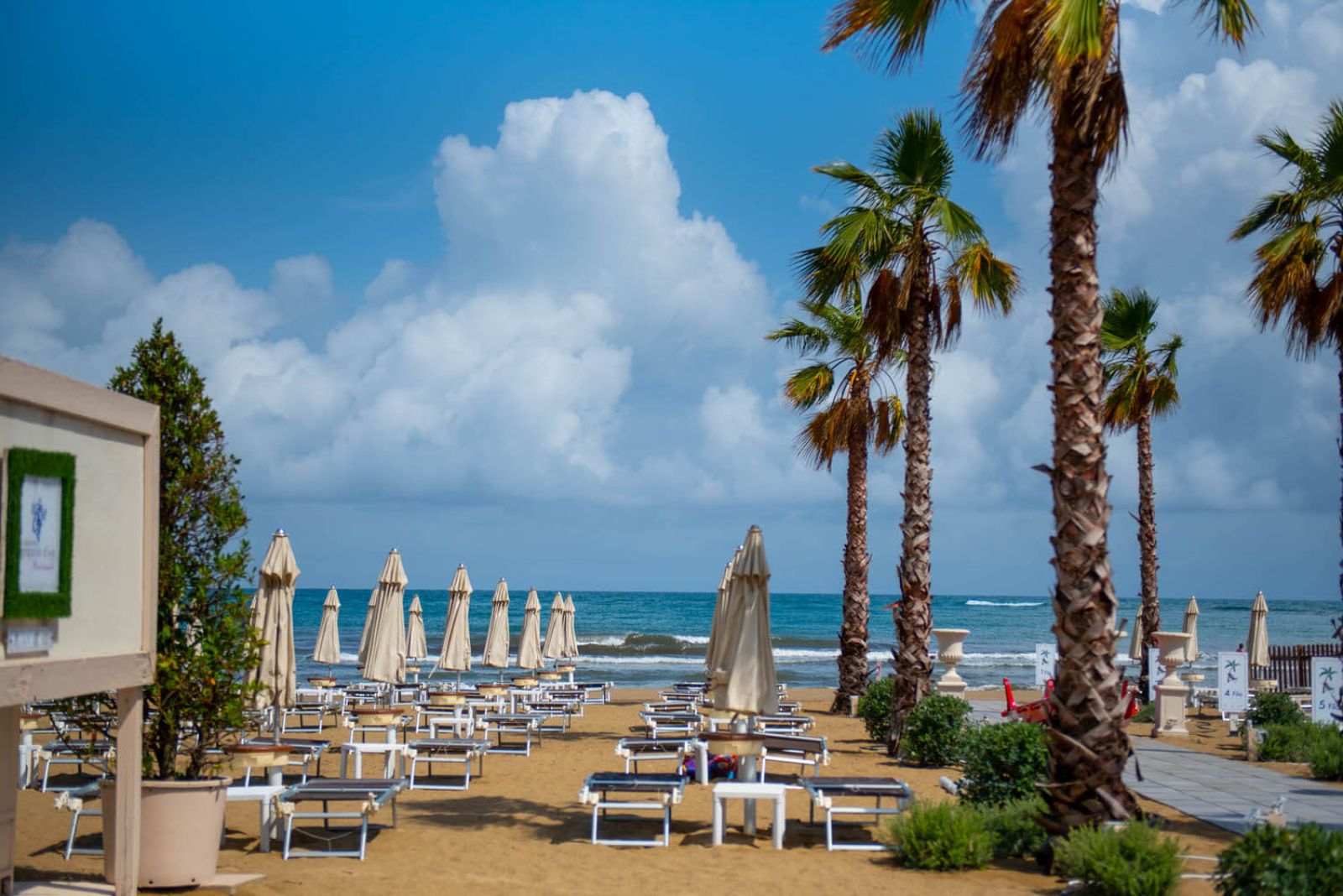 Spiaggia Levante Terracina Ristorante Grappolo d'Uva