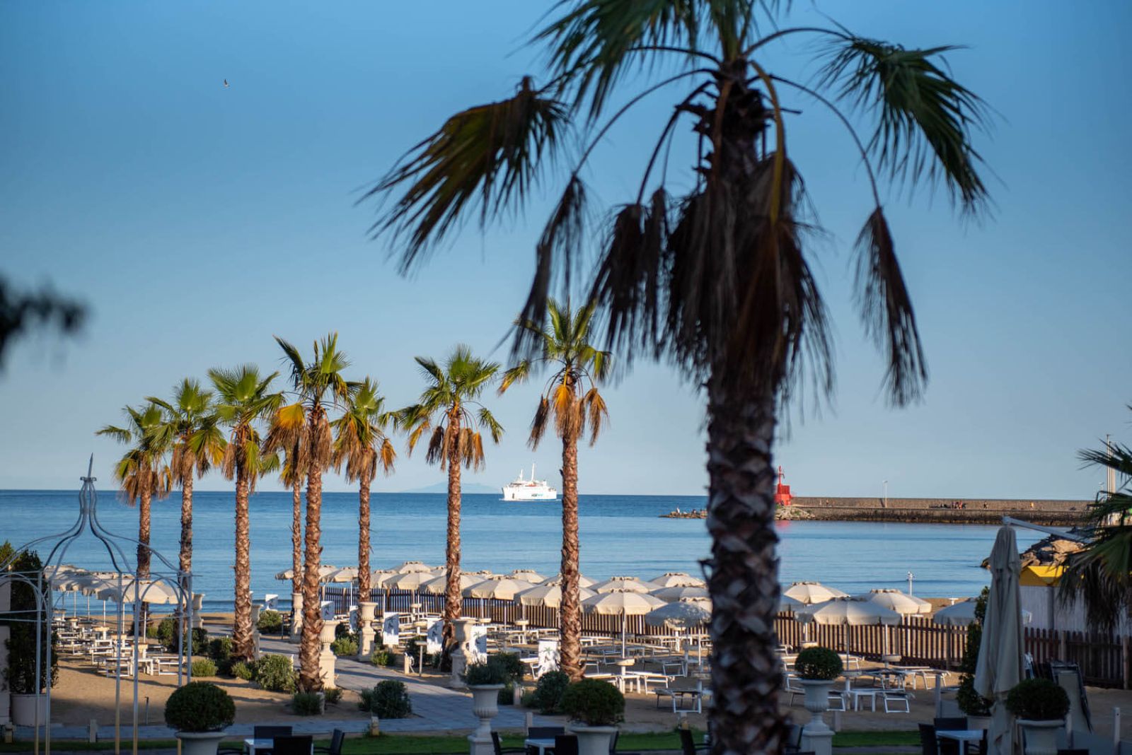 Spiaggia Levante Terracina Ristorante Grappolo d'Uva