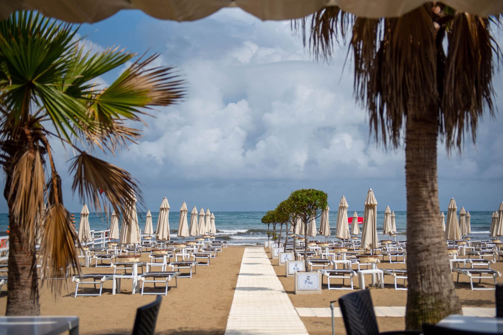 Spiaggia Levante Terracina Ristorante Grappolo d'Uva